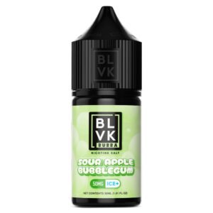 E-liquid BLVK Bubba Sour Apple Bubblegum 30ml 50mg