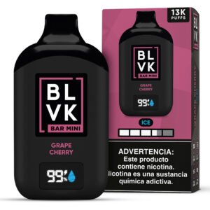 Pod BLVK Bar Mini 13K Puffs Grape Cherry