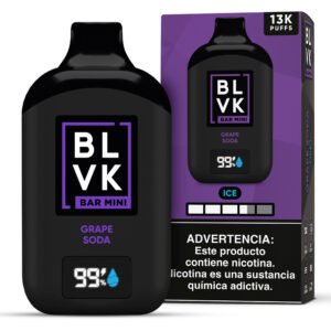 Pod BLVK Bar Mini 13K Puffs Grape Soda
