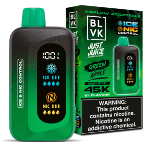 Pod BLVK x Just Juice 45K Puffs Green Apple