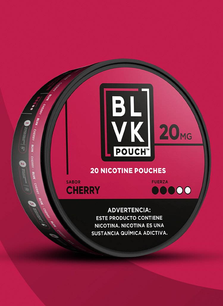 BANNER BLVK POUCH CHERRY