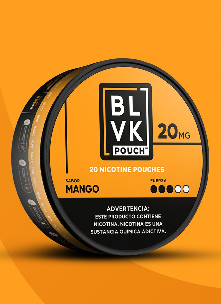 BANNER BLVK POUCH MANGO