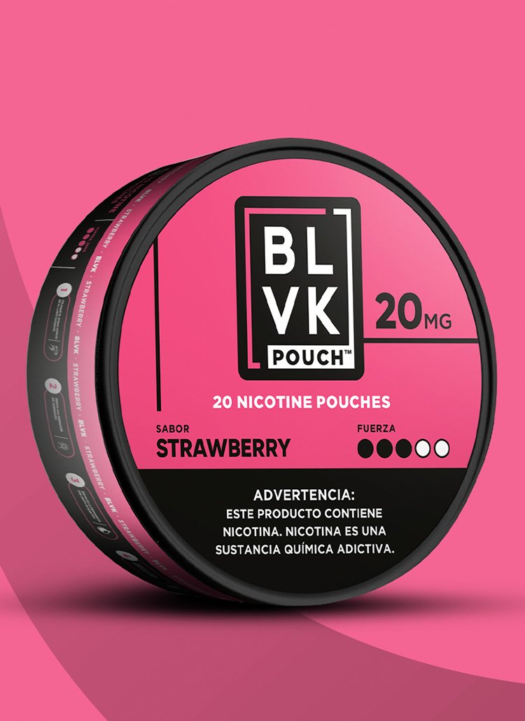 BANNER BLVK POUCH STRAWBERRY