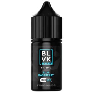 E-liquid BLVK Bar Eliquid Blue Raspberry Ice 30ml 50mg