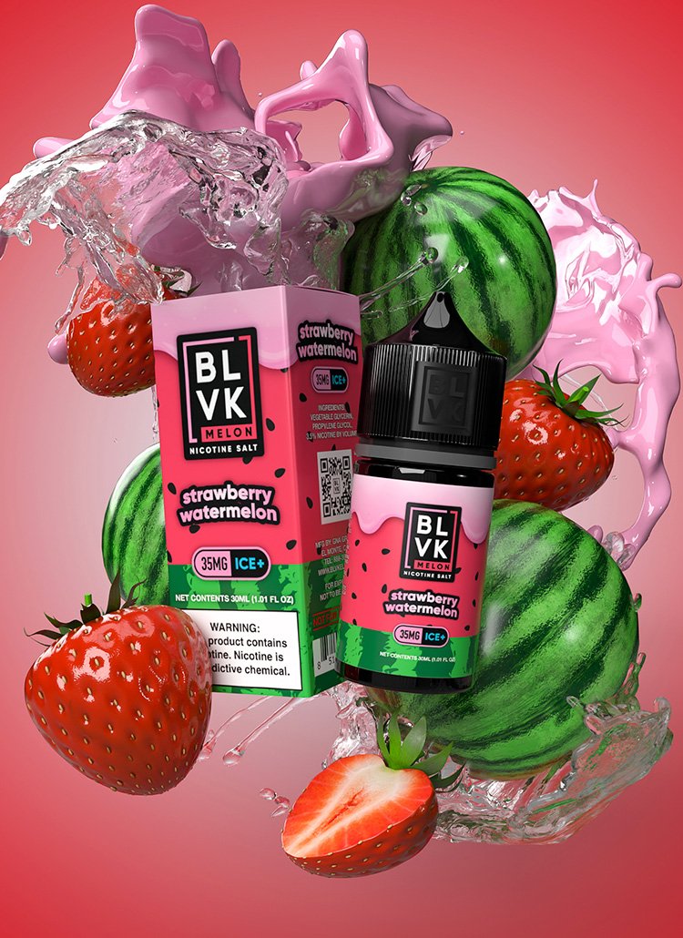 BLVK MELON STRAWBERRY banner