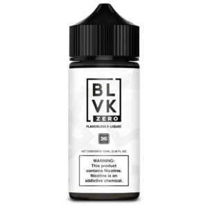E-liquid BLVK Zero 100ml 3mg