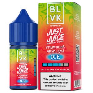 E-liquid BLVK powered by Just Juice Strawberry Grape Kiwi Ice 30ml 35mg