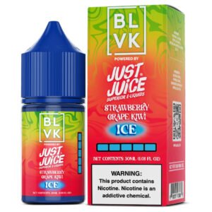 E-liquid BLVK powered by Just Juice Strawberry Grape Kiwi Ice 30ml 50mg