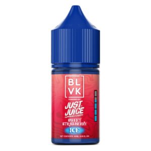 E-liquid BLVK powered by Just Juice Sweet Strawberry Ice 30ml 35mg