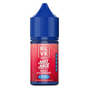 E-liquid BLVK powered by Just Juice Sweet Strawberry Ice 30ml 50mg