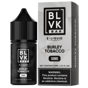 E-liquid BLVK Bar Eliquid Burley Tobacco 30ml 50mg