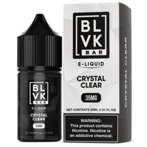 E-liquid BLVK Bar Eliquid Crystal Clear 30ml 35mg