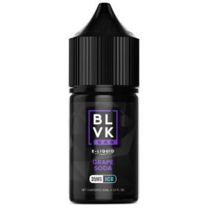 E-liquid BLVK Bar Eliquid Grape Soda Ice 30ml 35mg