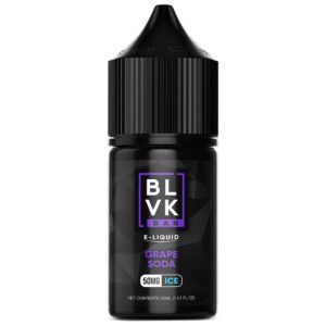 E-liquid BLVK Bar Eliquid Grape Soda Ice 30ml 50mg