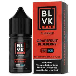 E-liquid BLVK Bar Eliquid Grapefruit Blueberry Ice 30ml 50mg