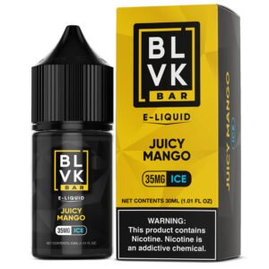 E-liquid BLVK Bar Eliquid Juicy Mango Ice 30ml 35mg