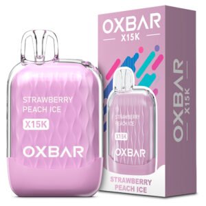 Pod Oxbar X15K 15K Puffs Strawberry Peach Ice