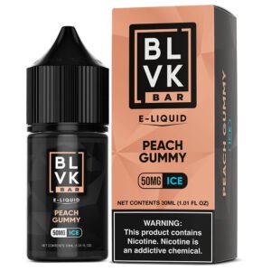 E-liquid BLVK Bar Eliquid Peach Gummy Ice 30ml 50mg