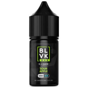 E-liquid BLVK Bar Eliquid Sour Apple Ice 30ml 50mg