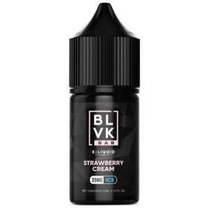 E-liquid BLVK Bar Eliquid Strawberry Cream Ice 30ml 35mg