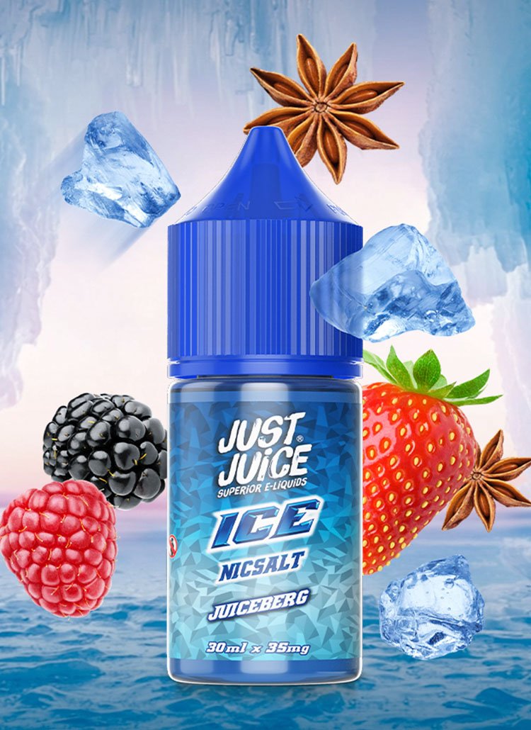 just juice ice banner juiceberg