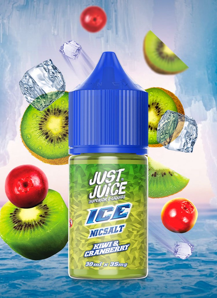 just juice ice banner kiwi cranberry
