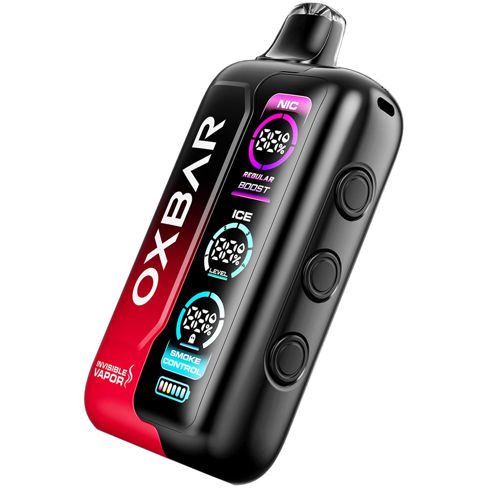 Pod Oxbar Invisible Vapor 50K Puffs Strawberry Ice - Imagem 2